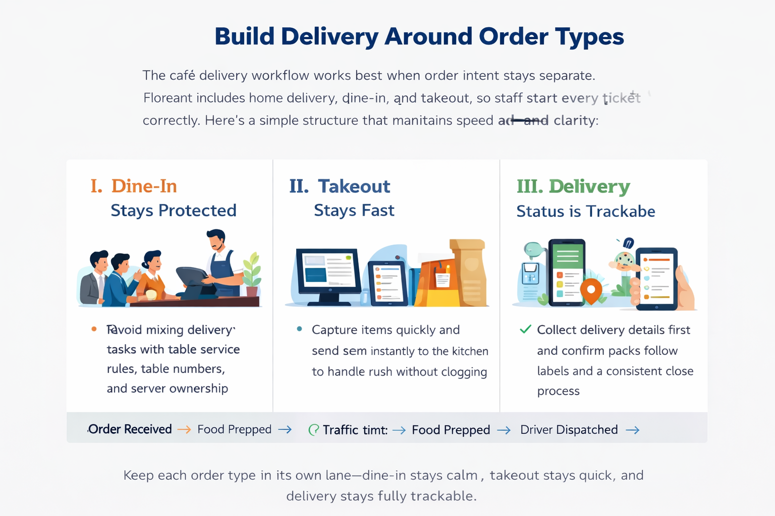 Build delivery around order type
